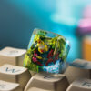 Ampharos Pokemon Keycaps Artisan - Custom Resin Keycaps