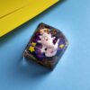 Clefairy Pokemon Keycaps Artisan - Custom Resin Keycaps