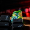 Drampa Pokemon Keycaps Artisan - Custom Resin Keycaps