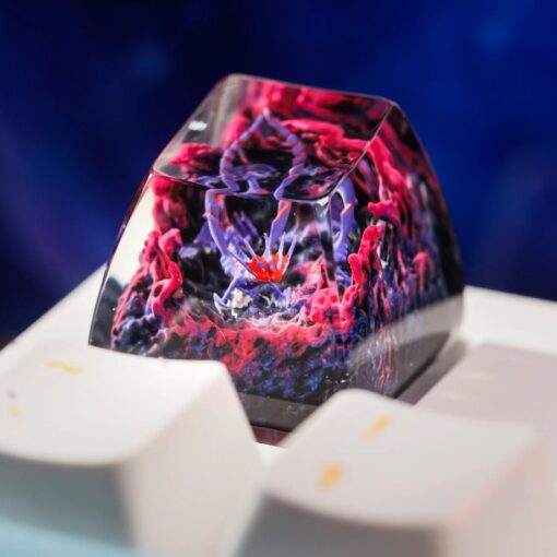 Eternatus Pokemon Keycaps Artisan - Custom Resin Keycaps