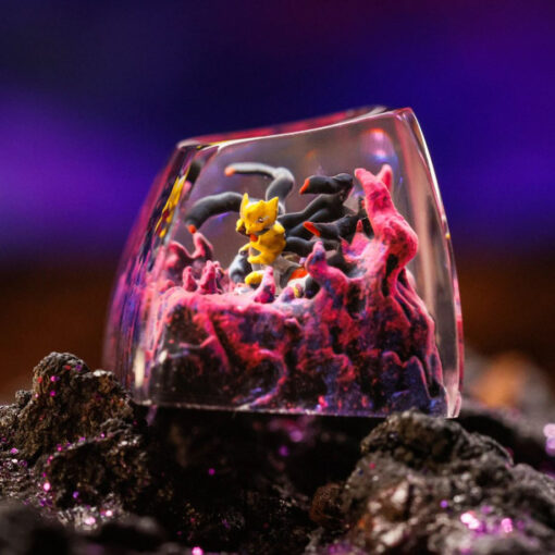 Giratina Pokemon Keycaps Artisan - Custom Resin Keycaps