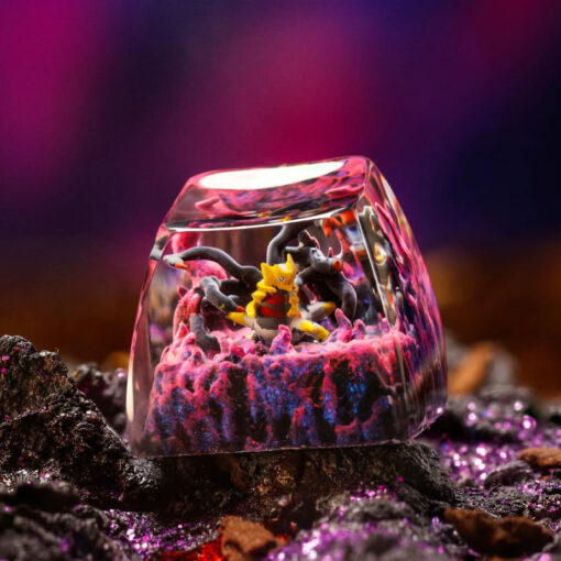 Giratina Pokemon Keycaps Artisan - Custom Resin Keycaps