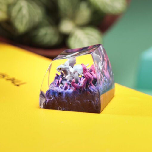 Kuyrem Pokemon Keycaps Artisan - Custom Resin Keycaps