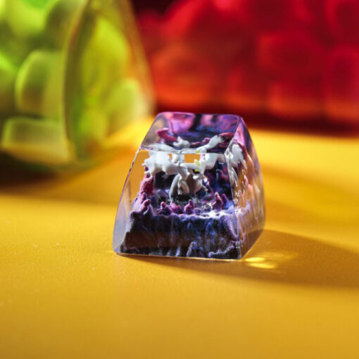 Kuyrem Pokemon Keycaps Artisan - Custom Resin Keycaps