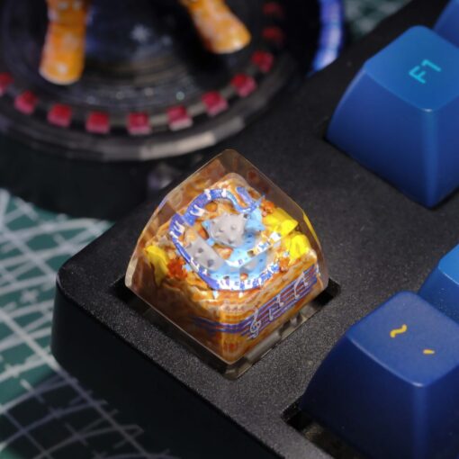 Lapras Pokemon Keycaps Artisan - Custom Resin Keycaps