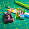 Mew Pokemon Keycaps Artisan - Custom Resin Keycaps