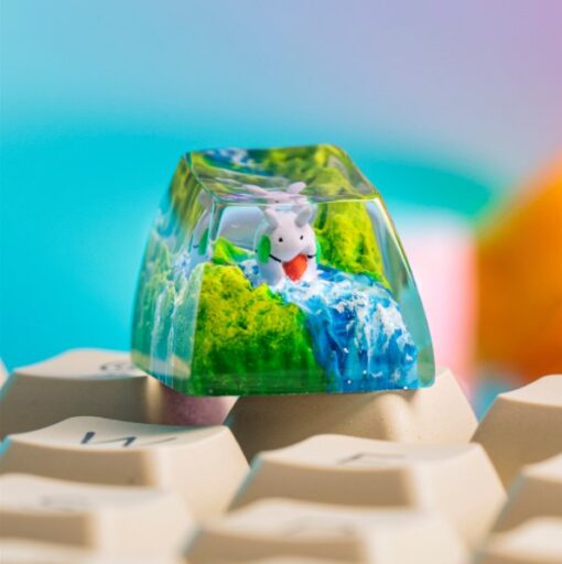 Resin Gommy Pokemon Artisan Keycaps