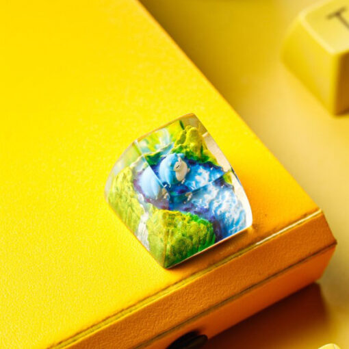 Snolax Pokemon Keycaps Artisan - Custom Resin Keycap