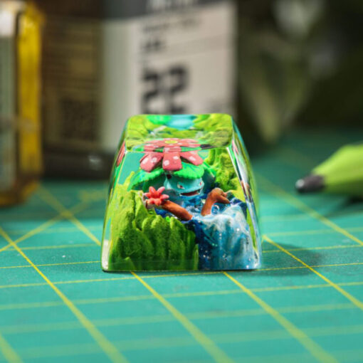 Venusraur Pokemon Keycaps Artisan - Custom Resin Keycaps