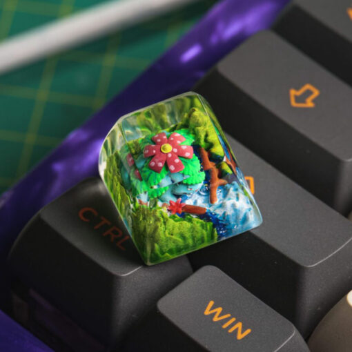 Venusraur Pokemon Keycaps Artisan - Custom Resin Keycaps