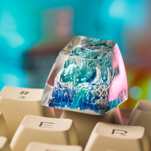 Alolan Pokemon Keycaps Artisan Custom Resin Keycaps (6)