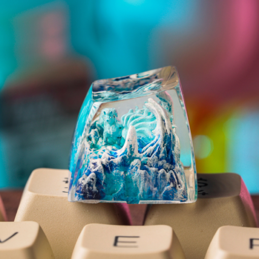 Alolan Pokemon Keycaps Artisan Custom Resin Keycaps (7)