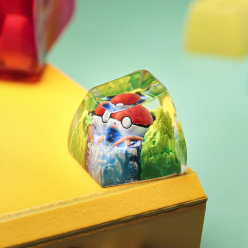 Ball Pokemon Keycaps Artisan - Custom Resin Keycaps