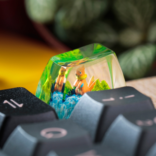 Buizel Pokemon Keycaps Artisan Custom Resin Keycaps (9)