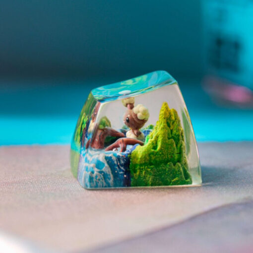 Buneary Pokemon Keycaps Artisan Custom Resin Keycaps