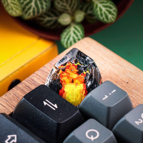 Charmander Pokemon Keycaps Artisan Custom Resin Keycaps