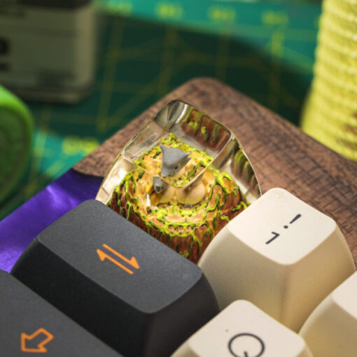 Cubone Pokemon Keycaps Artisan Custom Resin Keycaps