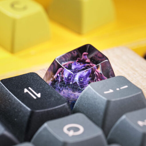 Haunter Pokemon Keycaps Artisan - Custom Resin Keycaps