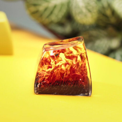 Infernape Pokemon Keycaps Artisan - Custom Resin Keycaps