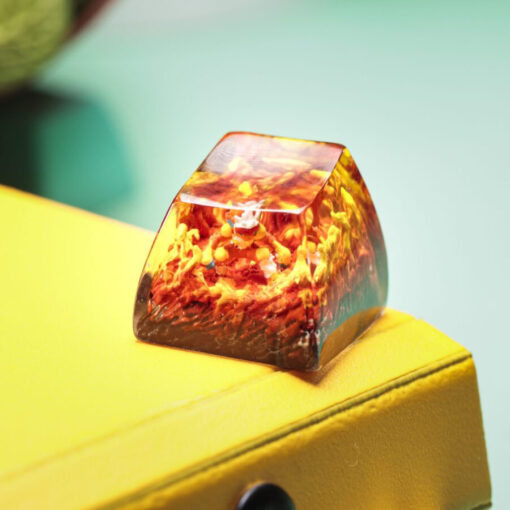 Infernape Pokemon Keycaps Artisan - Custom Resin Keycaps