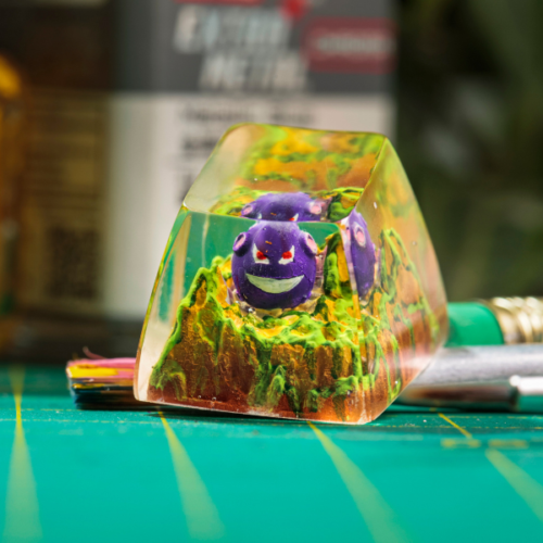 Koffling Pokemon Keycaps Artisan Custom Resin Keycaps (1)