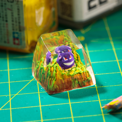 Koffling Pokemon Keycaps Artisan Custom Resin Keycaps (2)