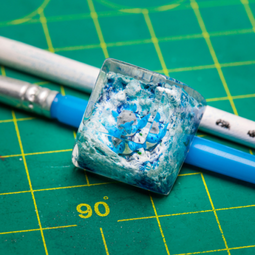 Lapras Pokemon Keycaps Artisan - Custom Resin Keycaps