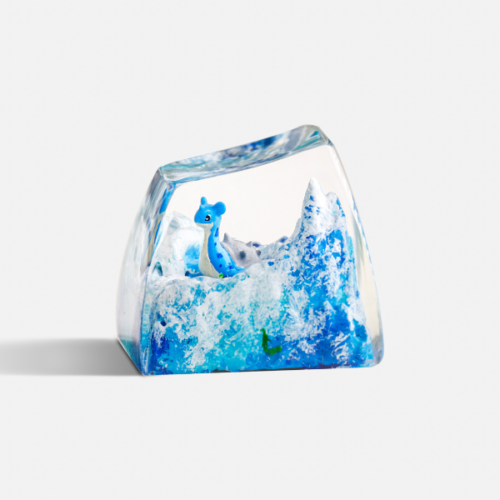 Lapras Pokemon Keycaps Artisan - Custom Resin Keycaps