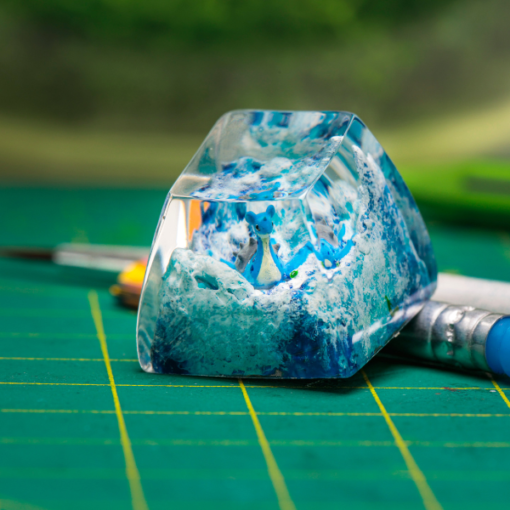 Lapras Pokemon Keycaps Artisan - Custom Resin Keycaps