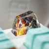 Litten Pokemon Keycaps Artisan Custom Resin Keycaps