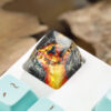 Litten Pokemon Keycaps Artisan Custom Resin Keycaps