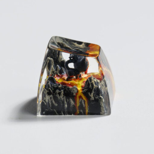 Litten Pokemon Keycaps Artisan Custom Resin Keycaps