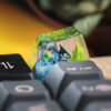 Lizardon Mega X Pokemon Keycaps Artisan - Custom Resin Keycaps