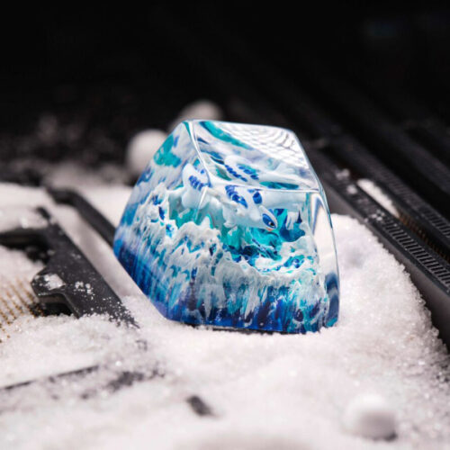 Lugia Pokemon Keycaps Artisan Custom Resin Keycaps