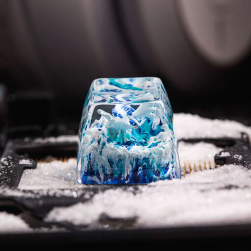 Lugia Pokemon Keycaps Artisan Custom Resin Keycaps