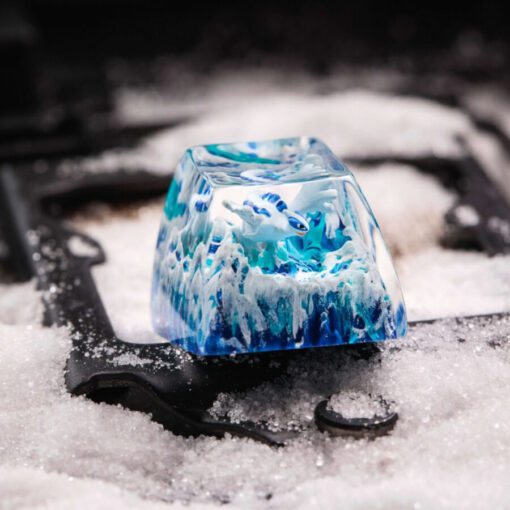 Lugia Pokemon Keycaps Artisan Custom Resin Keycaps