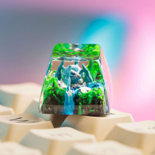 Metagross Pokemon Keycaps Artisan Custom Resin Keycaps