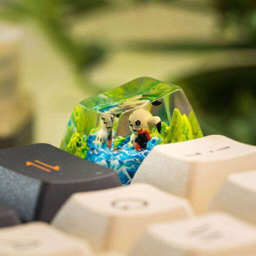 Mimikyu Pokemon Keycaps Artisan Custom Resin Keycaps