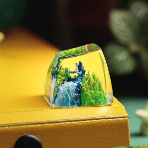 Mr.Rime Pokemon Keycaps Artisan - Custom Resin Keycaps