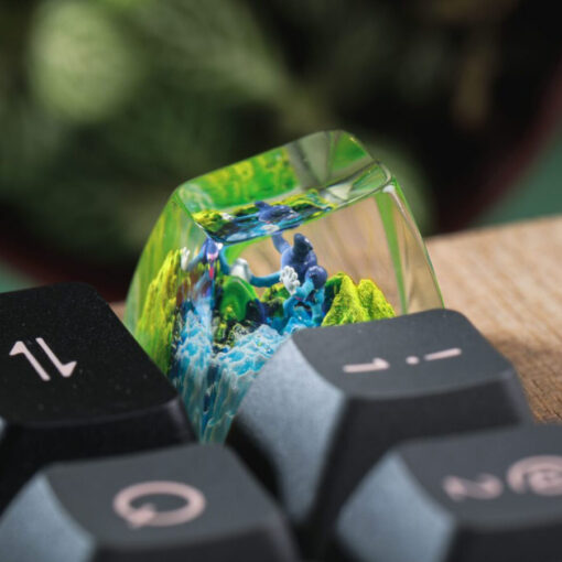 Mr.Rime Pokemon Keycaps Artisan - Custom Resin Keycaps