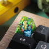 Omastar Pokemon Keycaps Artisan - Custom Resin Keycaps