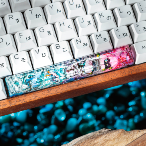 Pokemon Spacebar Keycaps Articuno, Shiny Mega Gardevoir (1)