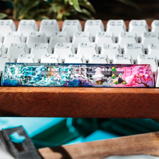 Pokemon Spacebar Keycaps Articuno, Shiny Mega Gardevoir (10)