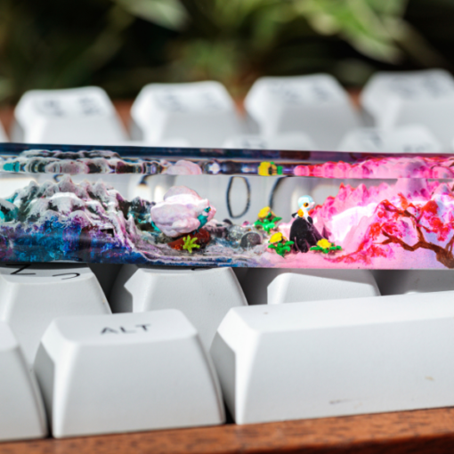 Pokemon Spacebar Keycaps Articuno, Shiny Mega Gardevoir (5)