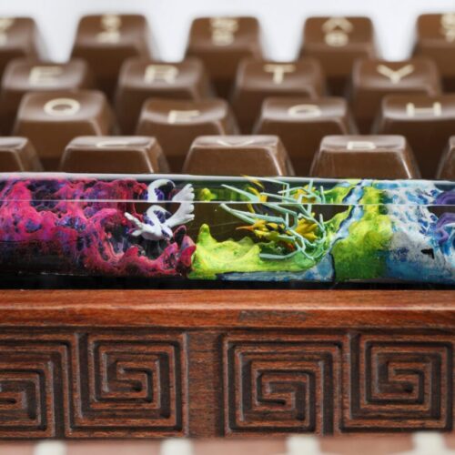 Pokemon Spacebar Keycaps Lugia, Moltres, Articuno, Zapdos (2)