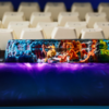 Pokemon Spacebar Keycaps Raichu, Charizard, Venusaur, Blastoise (9)