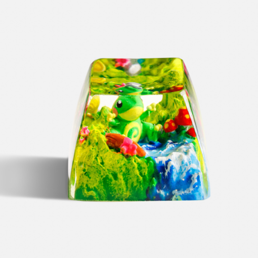 Politoed Pokemon Keycaps Artisan - Custom Resin Keycaps