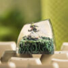 Rayquaza Pokemon Keycaps Artisan Custom Resin Keycaps