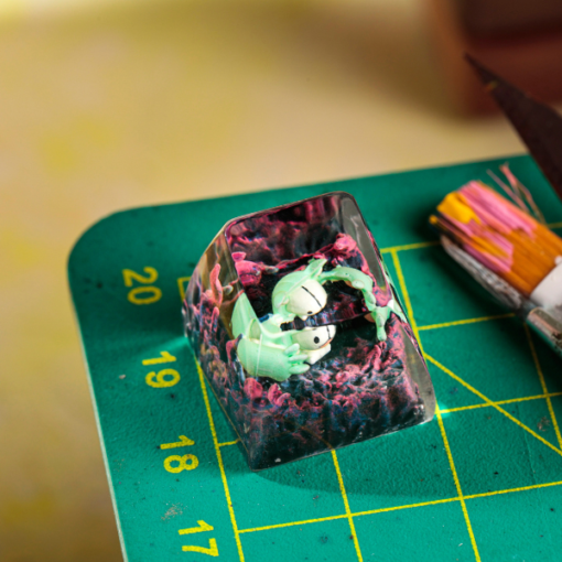 Reuniclus Pokemon Keycaps Artisan Custom Resin Keycaps (7)