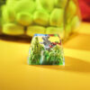 Rhydon Pokemon Keycaps Artisan - Custom Resin Keycaps